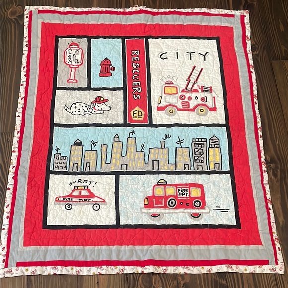 City Rescuers Quilt Blanket